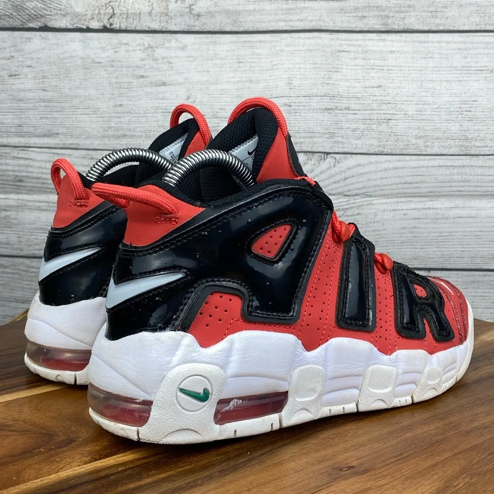 Nike Air More Uptempo I Got Next Red Black Sneaker DV2205-600 Youth Shoe Size 6
